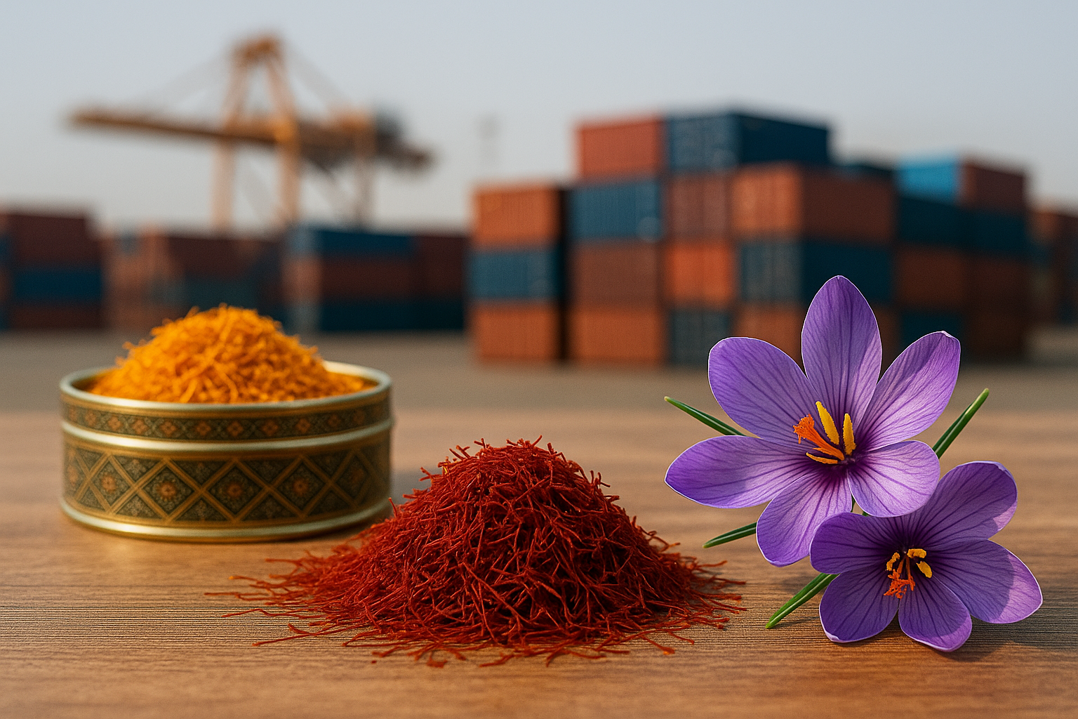 صادرات زعفران ایران